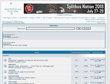 Tablet Screenshot of forum.flat4free.be